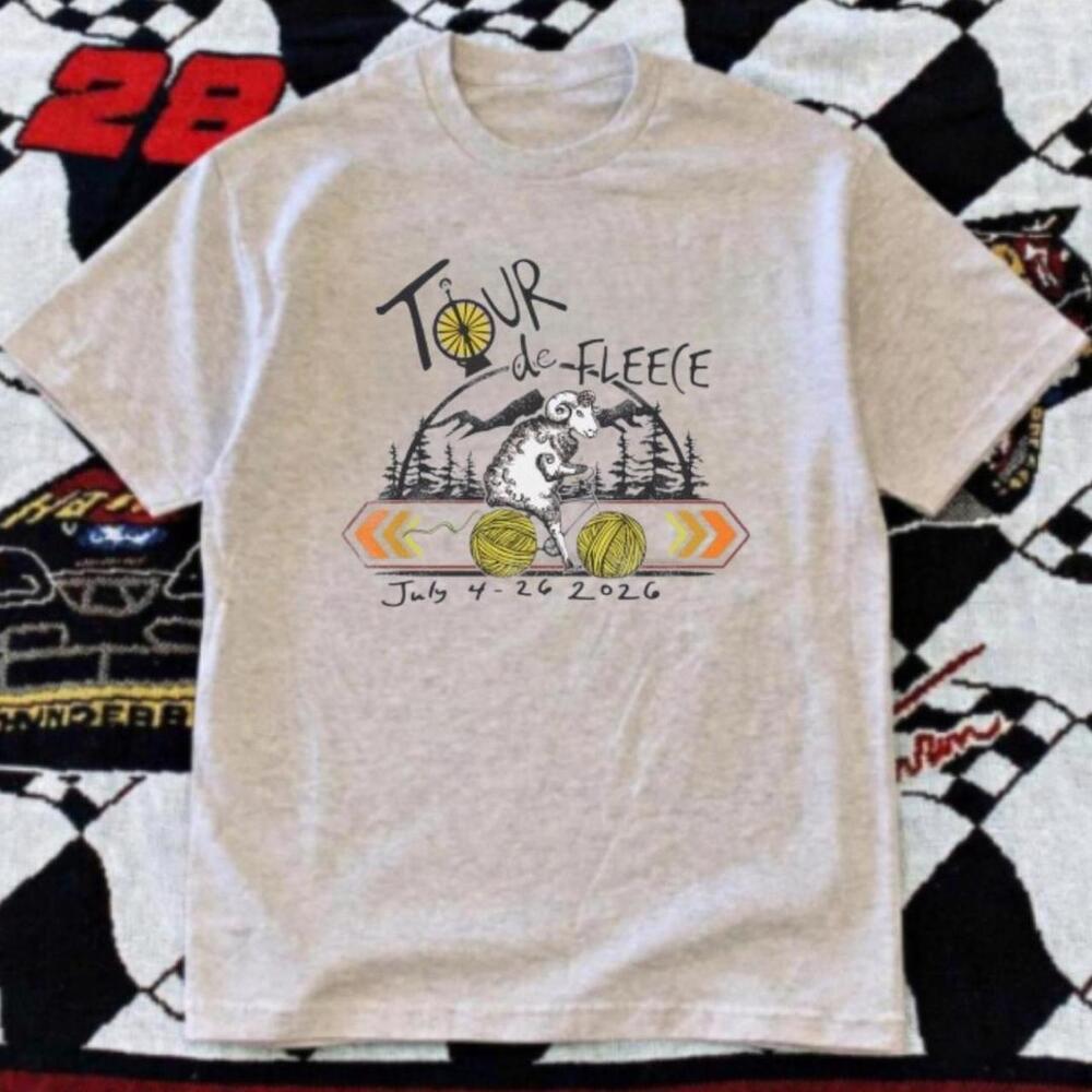 Gildan Men Grey T-Shirt, Gery Tour De Fleece Tee